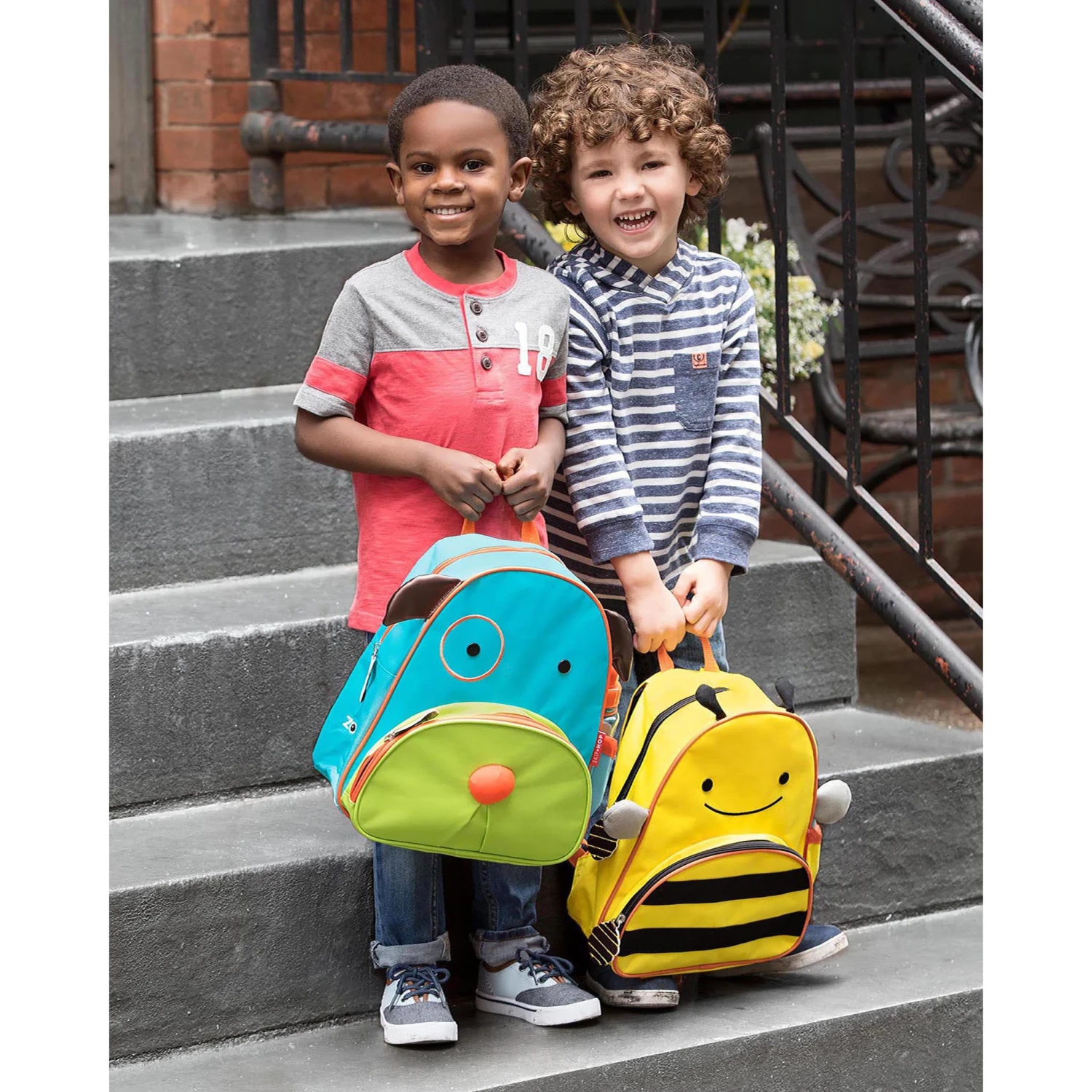 Skip Hop Zoo Little Kid Backpack - Bee 8 Skip Hop Zoo Little Kid Backpack - Bee - Image 8