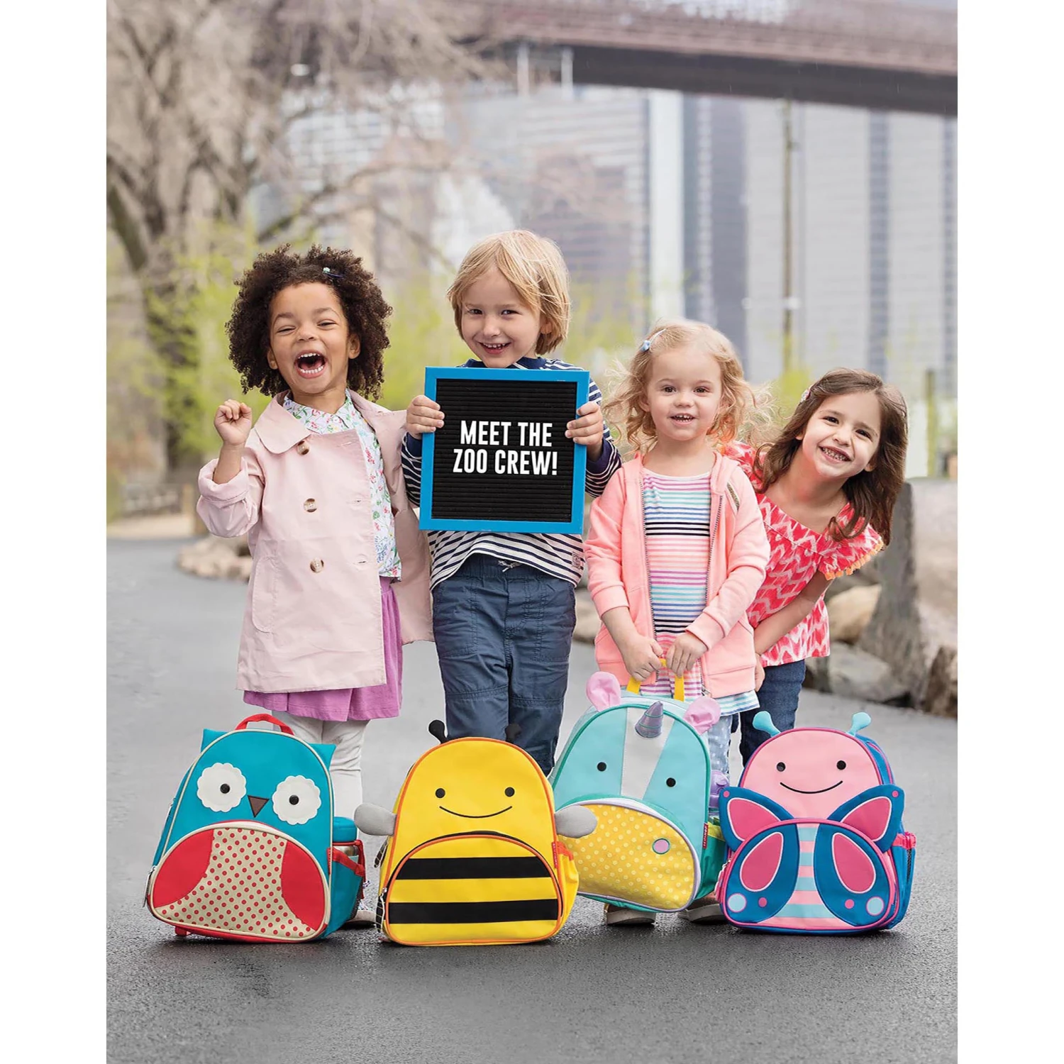 Skip Hop Zoo Little Kid Backpack - Bee 9 Skip Hop Zoo Little Kid Backpack - Bee - Image 9