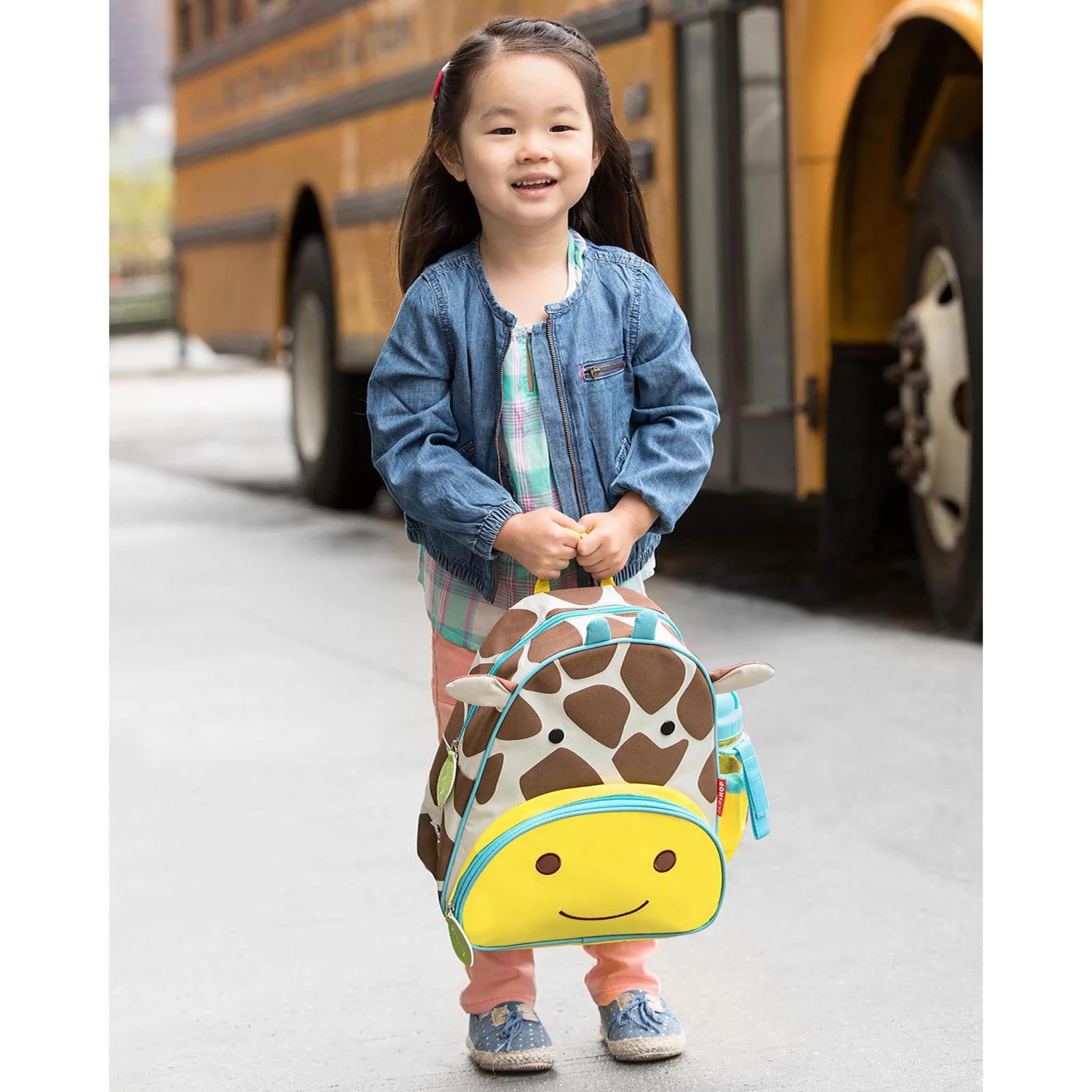 Skip Hop Zoo Little Kid Backpack - Giraffe 6 Skip Hop Zoo Little Kid Backpack - Giraffe - Image 6