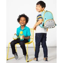 Skip Hop Zoo Little Kid Backpack - Shark 12 Skip Hop Zoo Little Kid Backpack - Shark -Skip Hop Store 0001372 5