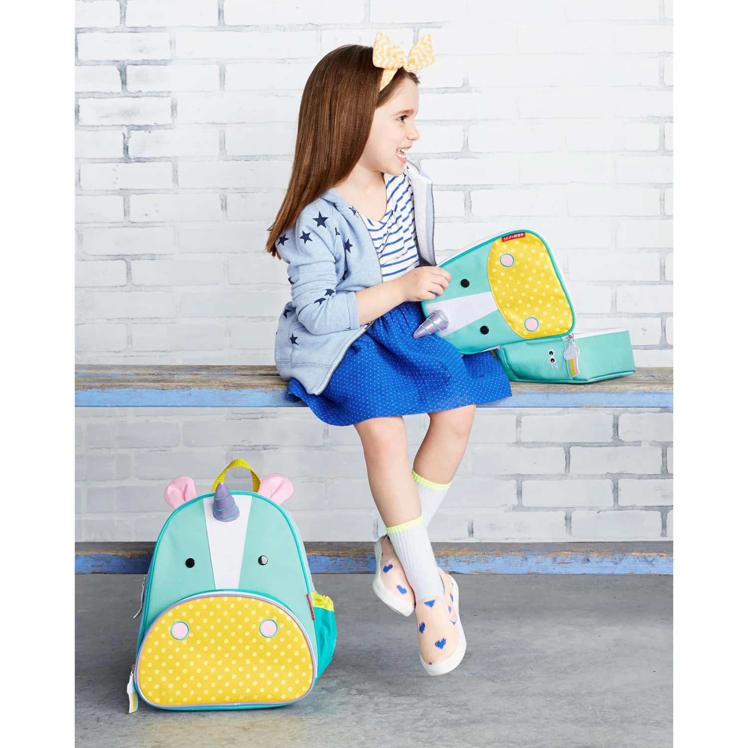 Skip Hop Zoo Little Kid Backpack - Unicorn 3 Skip Hop Zoo Little Kid Backpack - Unicorn - Image 3