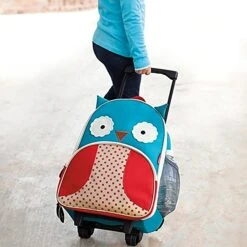 Skip Hop Zoo Rolling Luggage - Owl 11 Skip Hop Zoo Rolling Luggage - Owl -Skip Hop Store 0001385 2