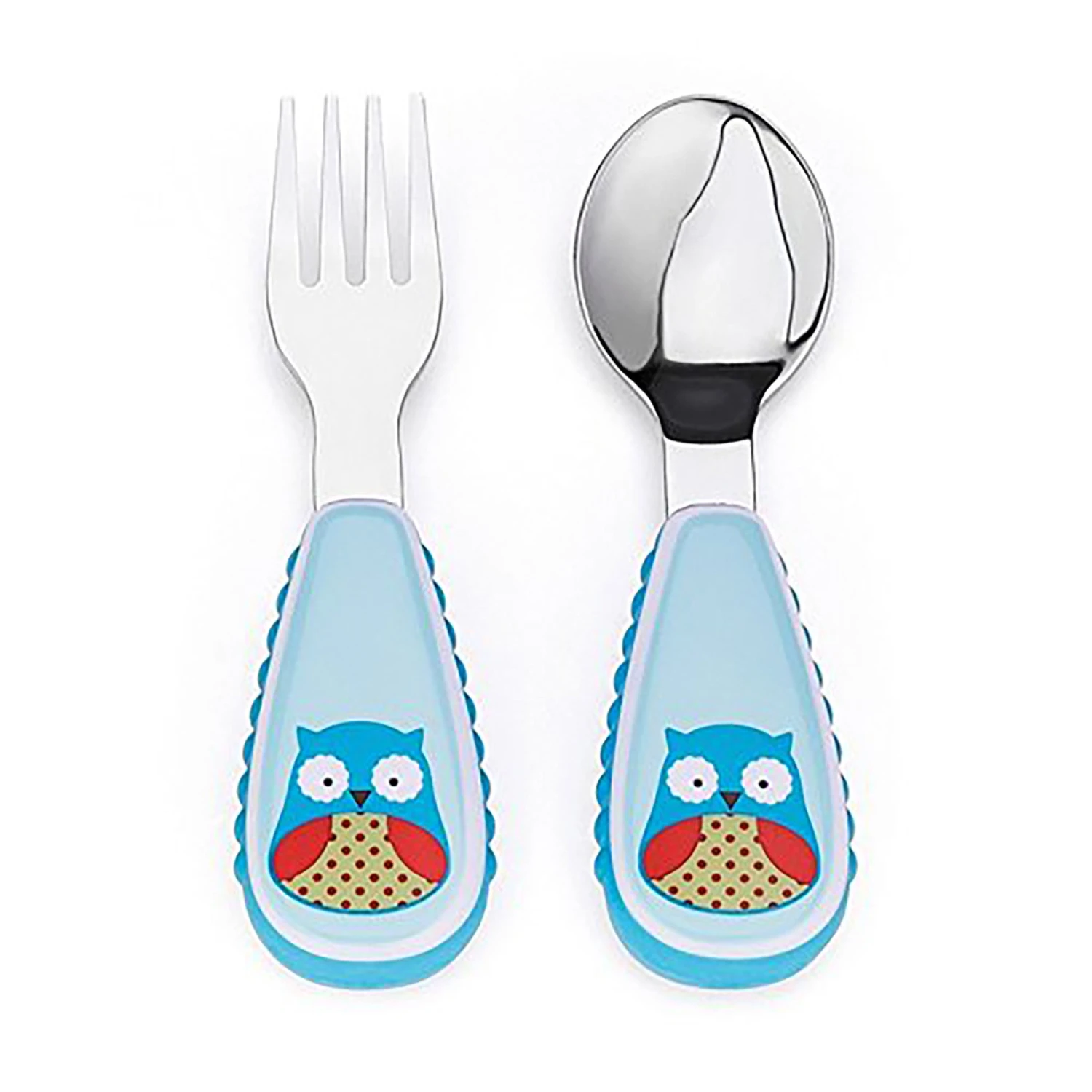 Skip Hop Zoo Utensil Owl 1 Skip Hop Zoo Utensil Owl