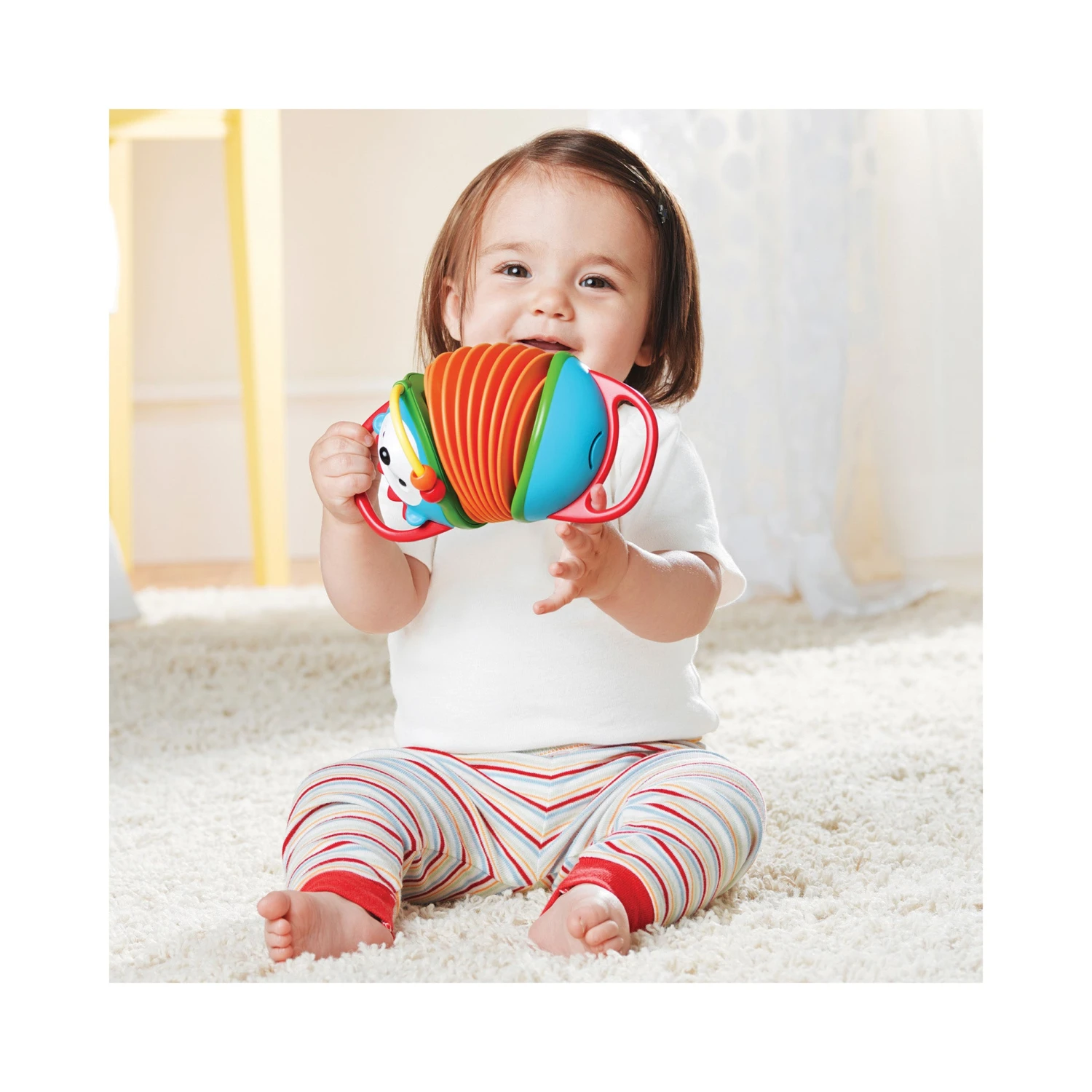 Skip Hop Explore & More Hedgehog Accordion Toy 2 Skip Hop Explore & More Hedgehog Accordion Toy - Image 2