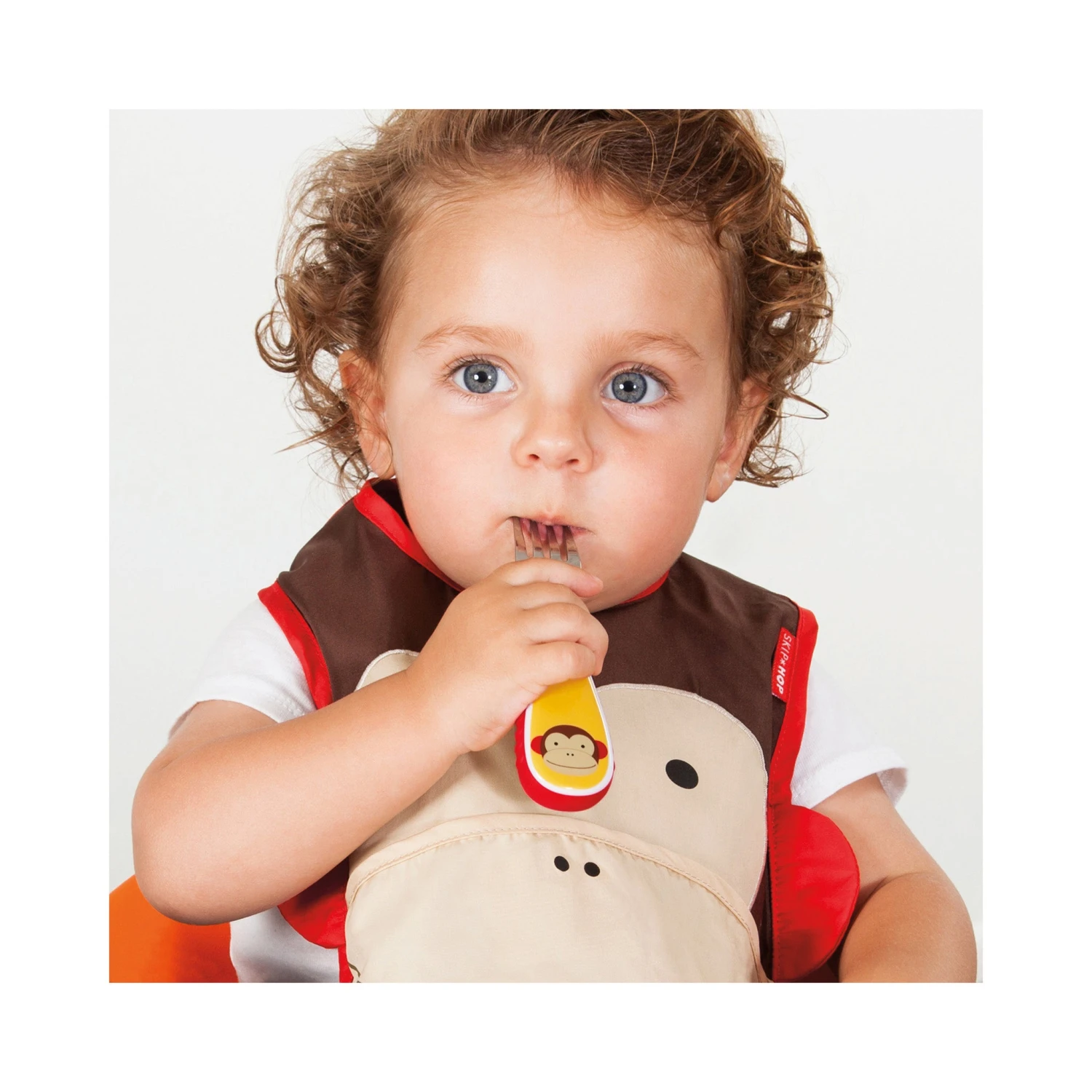 Skip Hop Zoo Utensil Monkey 2 Skip Hop Zoo Utensil Monkey - Image 2