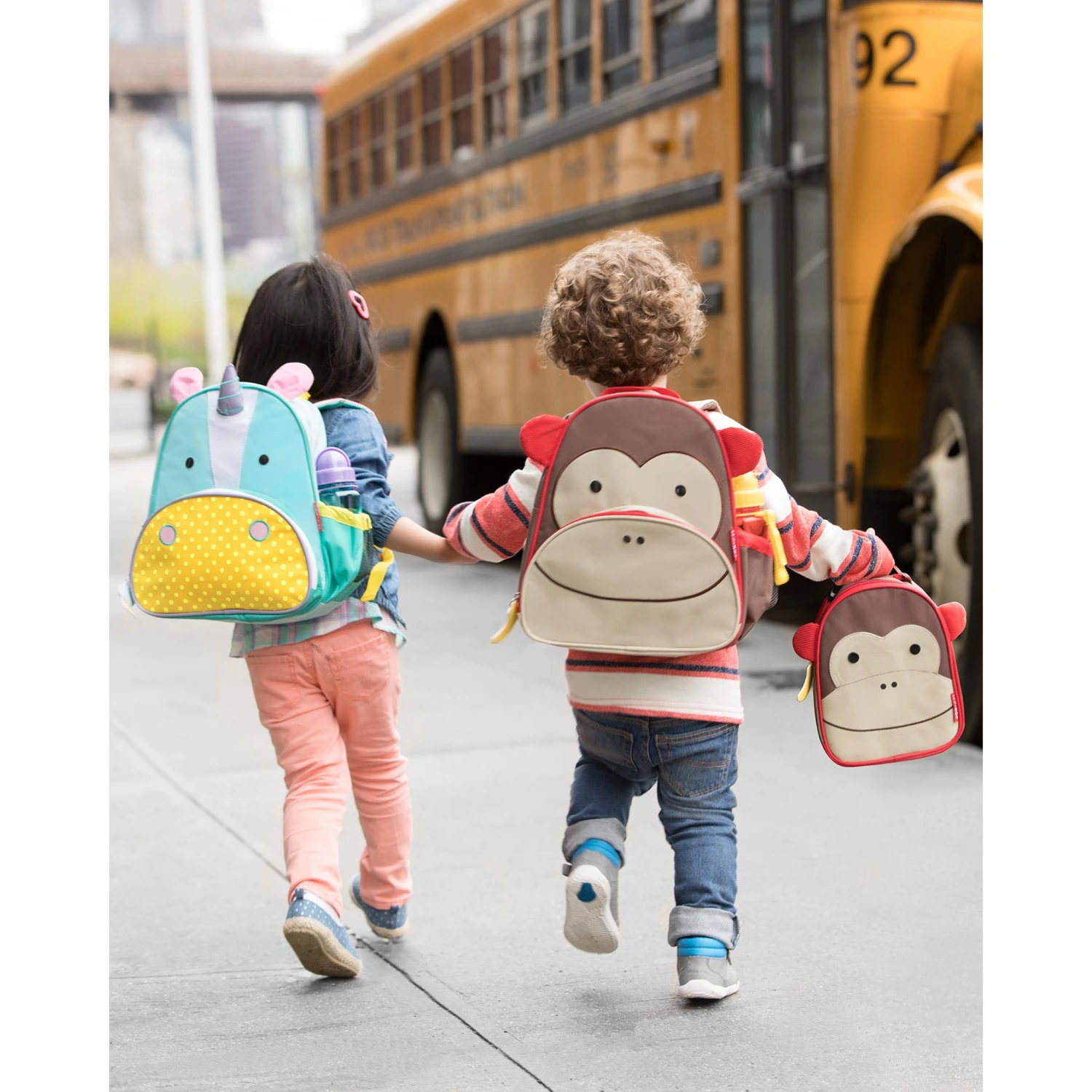 Skip Hop Zoo Little Kid Backpack - Monkey 3 Skip Hop Zoo Little Kid Backpack - Monkey - Image 3