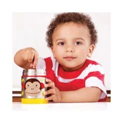 Skip Hop Zoo Insulated Little Kid Food Jar - Monkey 8 Skip Hop Zoo Insulated Little Kid Food Jar - Monkey -Skip Hop Store 0001670 3 1