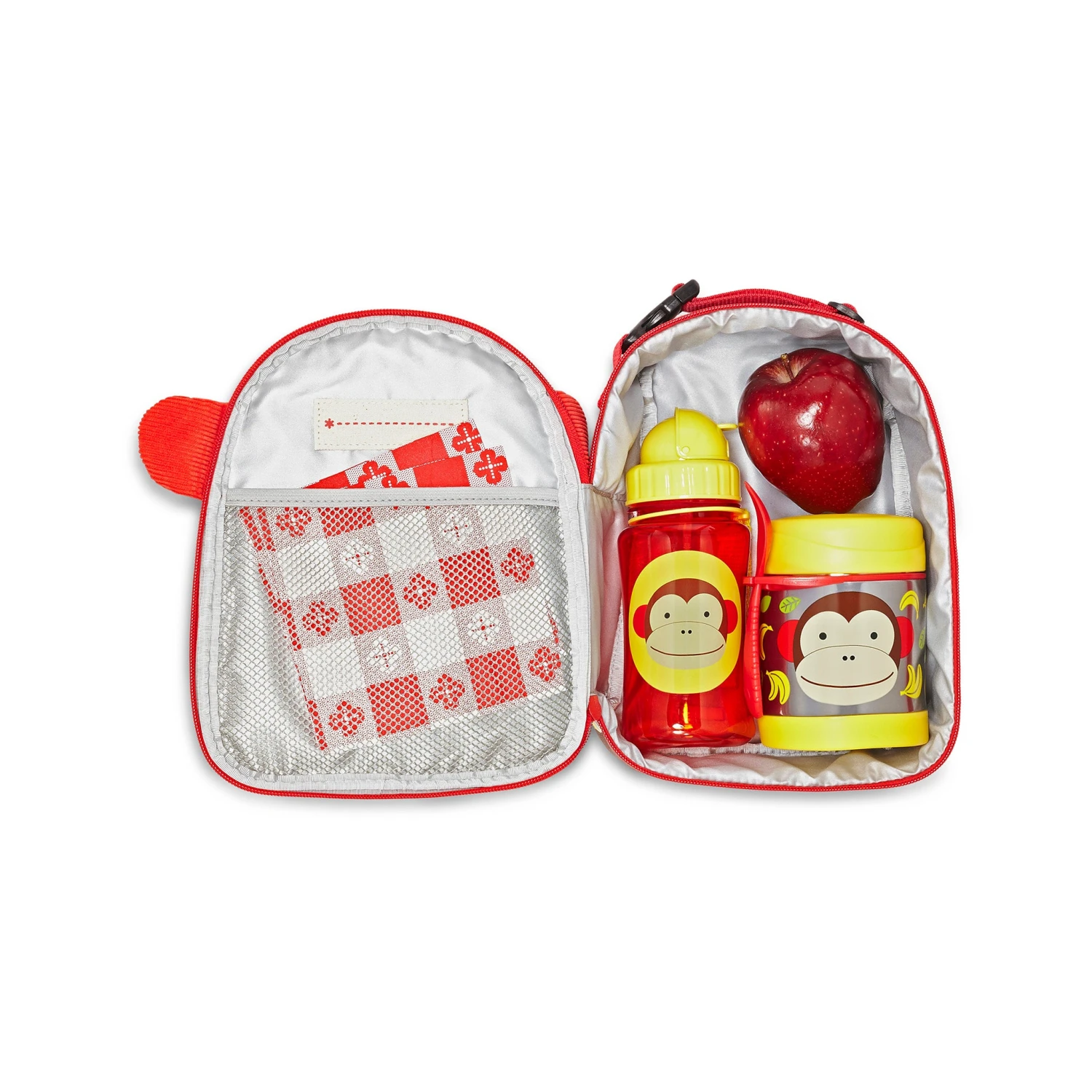 Skip Hop Zoo Insulated Little Kid Food Jar - Monkey 3 Skip Hop Zoo Insulated Little Kid Food Jar - Monkey - Image 3