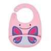 Skip Hop Zoo Fold & Go Silicone Bib - Butterfly