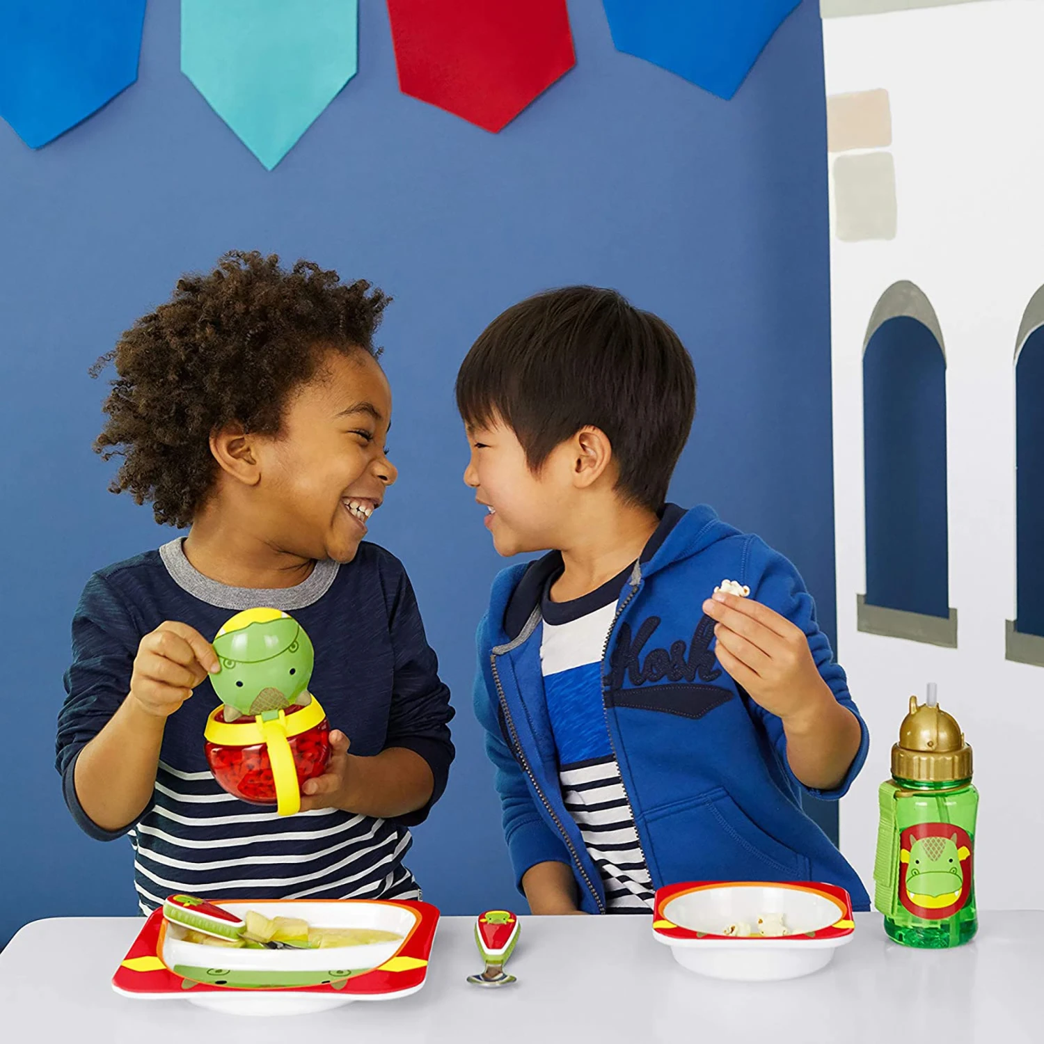 Skip Hop Zoo Snack Cup Dragon 5 Skip Hop Zoo Snack Cup Dragon - Image 5