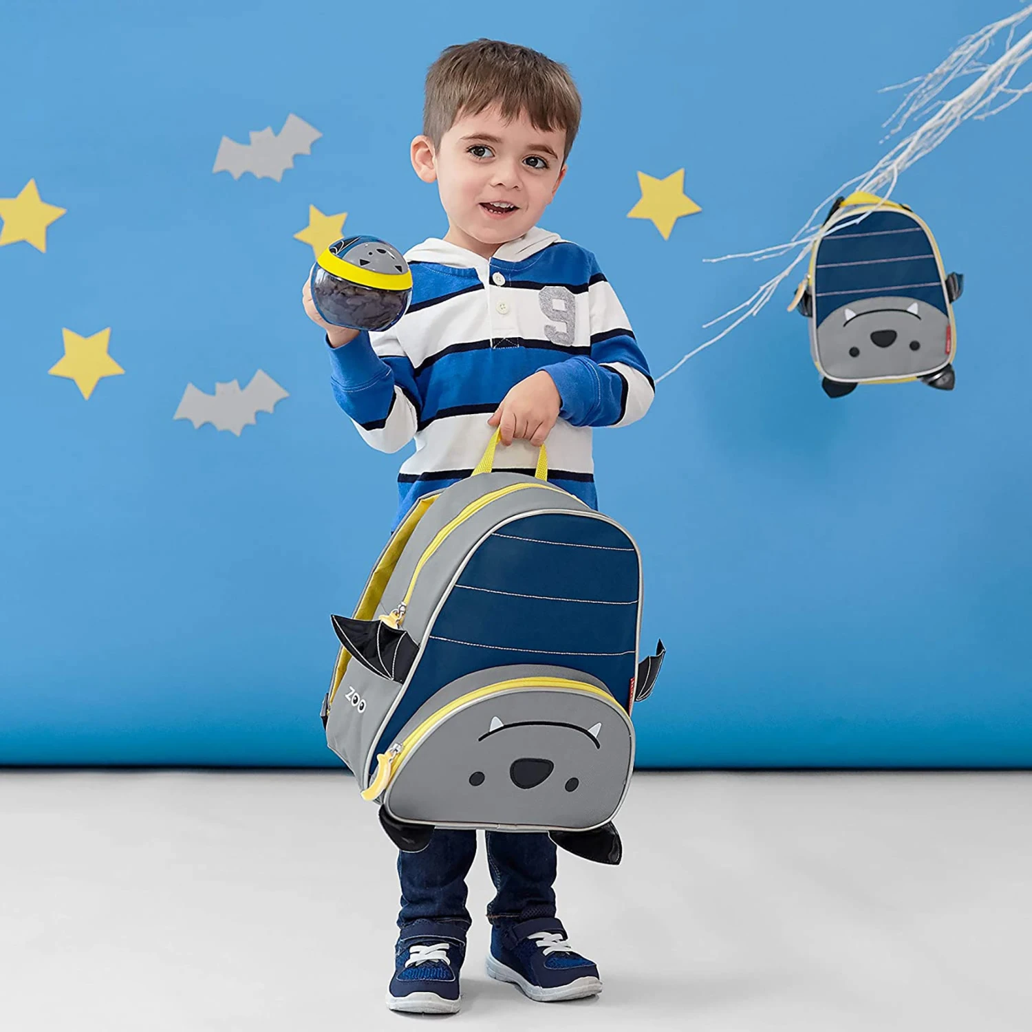 Skip Hop Zoo Snack Cup Bat 4 Skip Hop Zoo Snack Cup Bat - Image 4