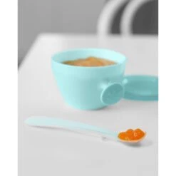 Skip Hop Easy-Feed Spoons-Grey/Soft Teal 10 Skip Hop Easy-Feed Spoons-Grey/Soft Teal -Skip Hop Store 0002741 5
