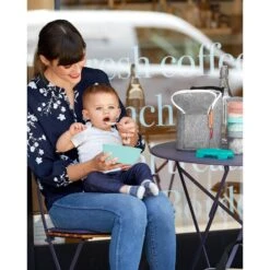 Skip Hop Easy-Serve Travel Bowl & Spoon- Teal 17 Skip Hop Easy-Serve Travel Bowl & Spoon- Teal -Skip Hop Store 0002742 2