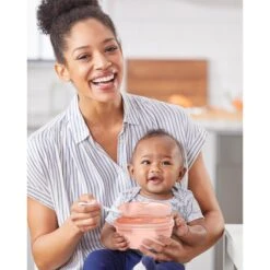 Skip Hop Easy-Serve Travel Bowl & Spoon- Coral 18 Skip Hop Easy-Serve Travel Bowl & Spoon- Coral -Skip Hop Store 0002764 4