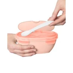 Skip Hop Easy-Serve Travel Bowl & Spoon- Coral 13 Skip Hop Easy-Serve Travel Bowl & Spoon- Coral -Skip Hop Store 0002764 7