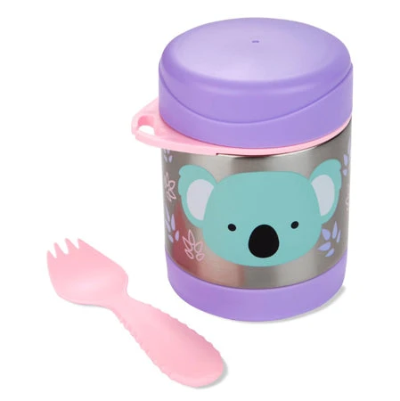 Skip Hop Zoo Insulated Little Kid Food Jar - Koala 3 Skip Hop Zoo Insulated Little Kid Food Jar - Koala - Image 3