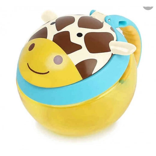 Skip Hop Zoo Snack Cup Giraffe 3 Skip Hop Zoo Snack Cup Giraffe - Image 3