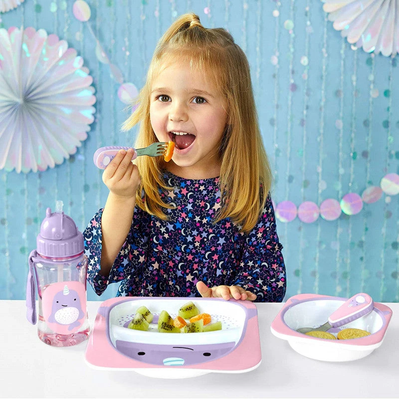 Skip Hop Zoo Utensils - Narwhal 2 Skip Hop Zoo Utensils - Narwhal - Image 2