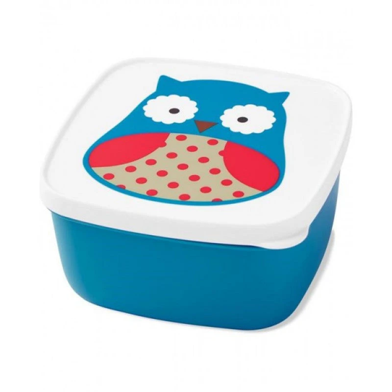 Skip Hop Zoo Snack Box Set - Owl 2 Skip Hop Zoo Snack Box Set - Owl - Image 2