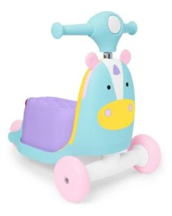 Skip Hop Zoo 3-in-1 Ride On Toy - Unicorn