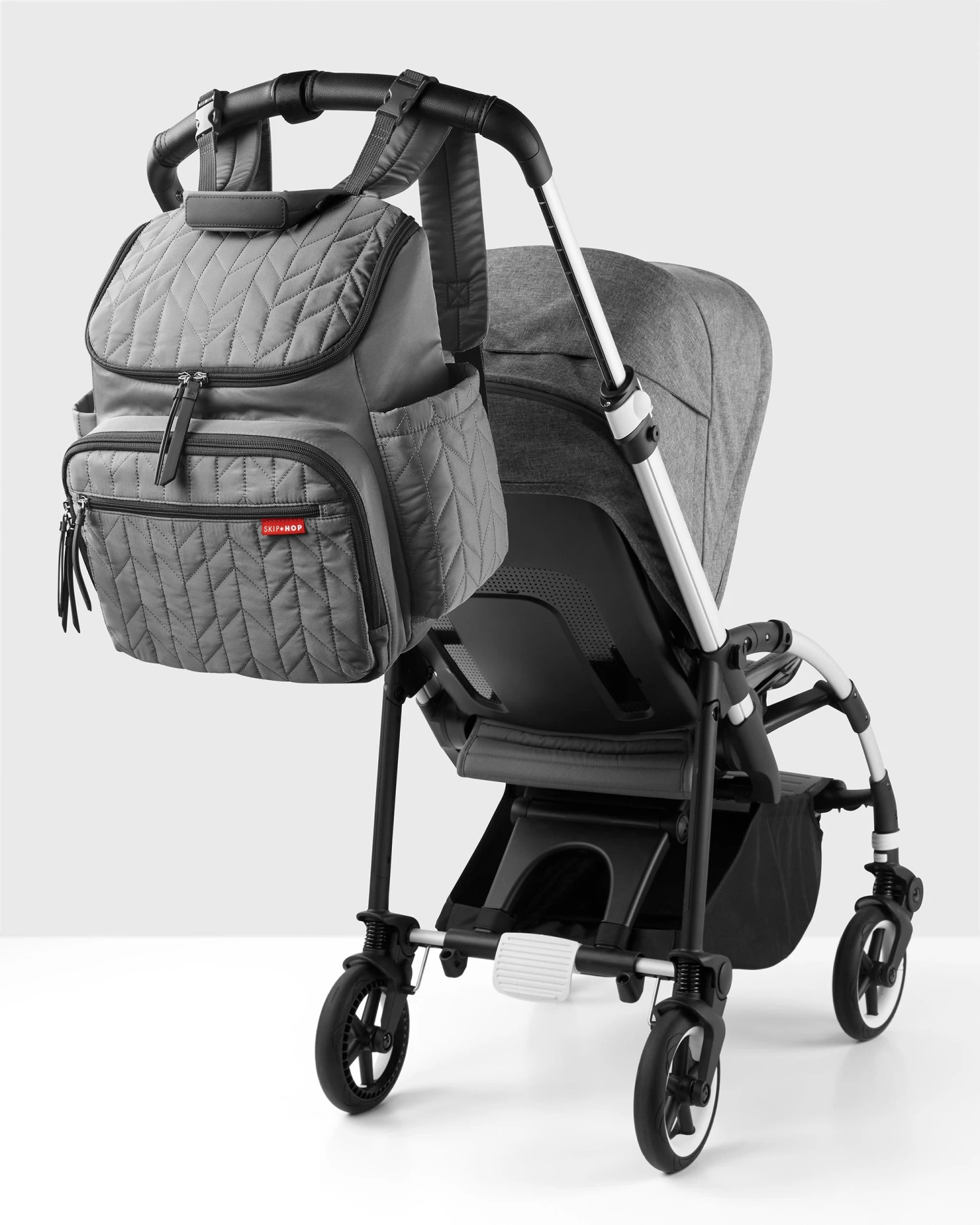 Skip Hop Forma Pack & Go Diaper Backpack - Grey 12 Skip Hop Forma Pack & Go Diaper Backpack - Grey - Image 12