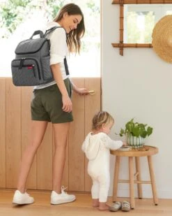 Skip Hop Forma Pack & Go Diaper Backpack - Grey 21 Skip Hop Forma Pack & Go Diaper Backpack - Grey -Skip Hop Store 203107 6