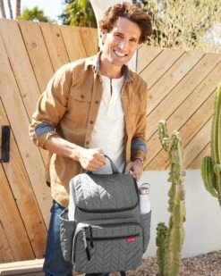 Skip Hop Forma Pack & Go Diaper Backpack - Grey 23 Skip Hop Forma Pack & Go Diaper Backpack - Grey -Skip Hop Store 203107 8