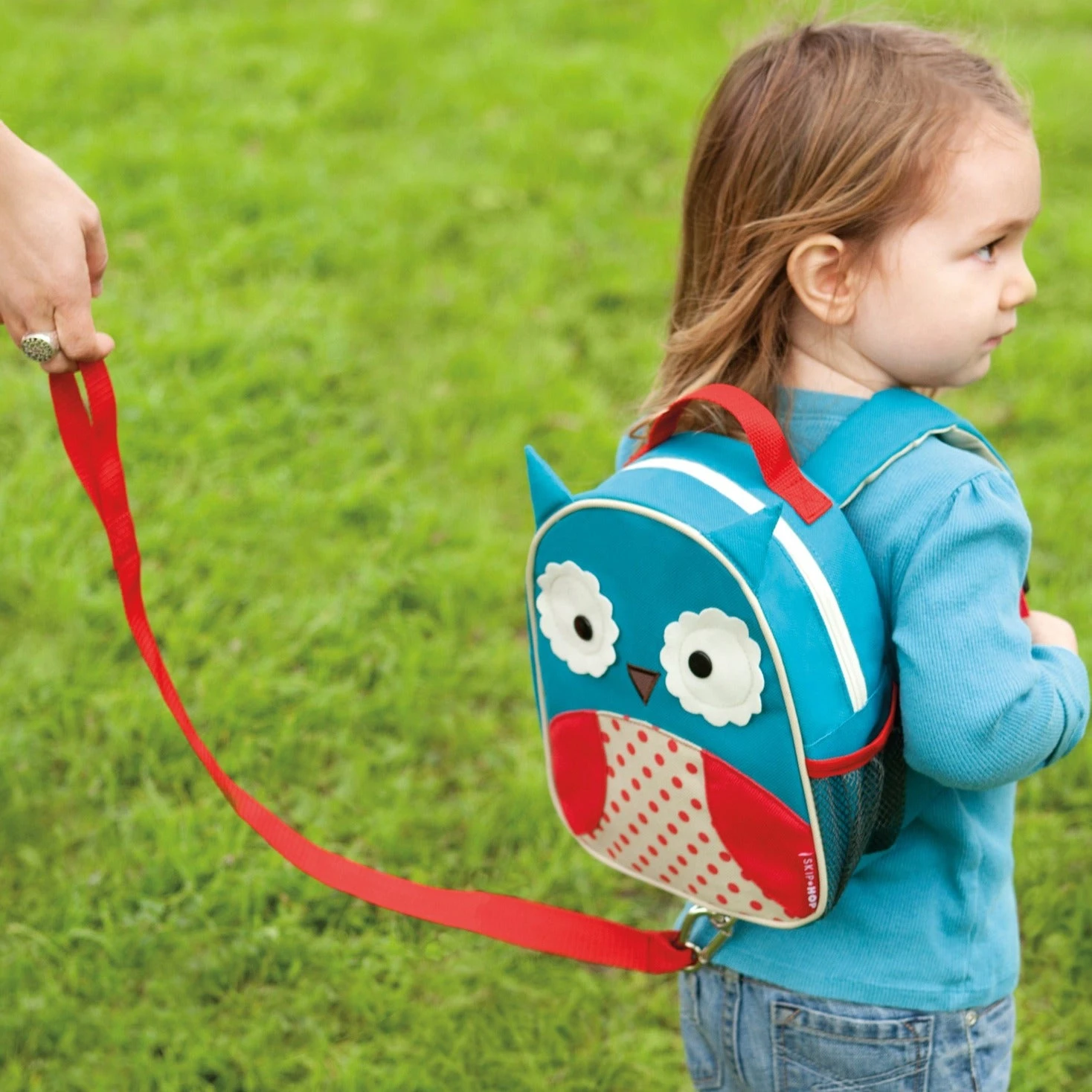Skip Hop Mini Backpack With Safety Harness - Owl 2 Skip Hop Mini Backpack With Safety Harness - Owl - Image 2