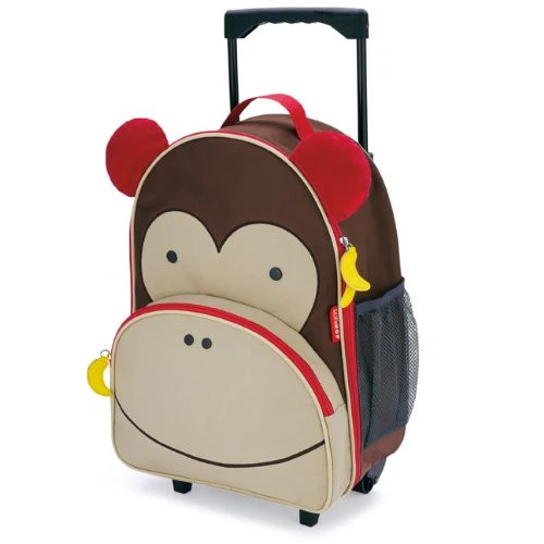 Skip Hop Zoo Little Kid Luggage, Monkey 1 Skip Hop Zoo Little Kid Luggage, Monkey
