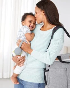 Skip Hop Grab & Go Silicone Pacifier Holder- Grey 7 Skip Hop Grab & Go Silicone Pacifier Holder- Grey -Skip Hop Store 500125 6