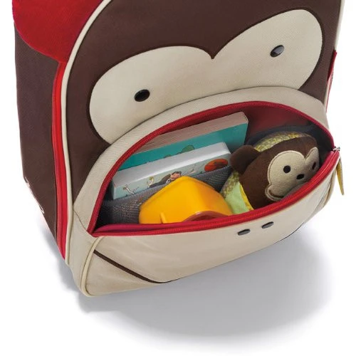 Skip Hop Zoo Little Kid Luggage, Monkey 3 Skip Hop Zoo Little Kid Luggage, Monkey - Image 3
