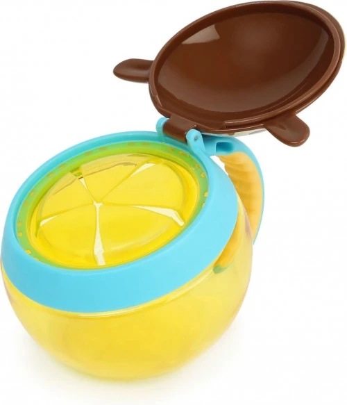 Skip Hop Zoo Snack Cup Giraffe 2 Skip Hop Zoo Snack Cup Giraffe - Image 2