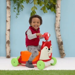 Skip Hop Zoo 3-in-1 Ride On Toy - Fox -Skip Hop Store 6198473 500