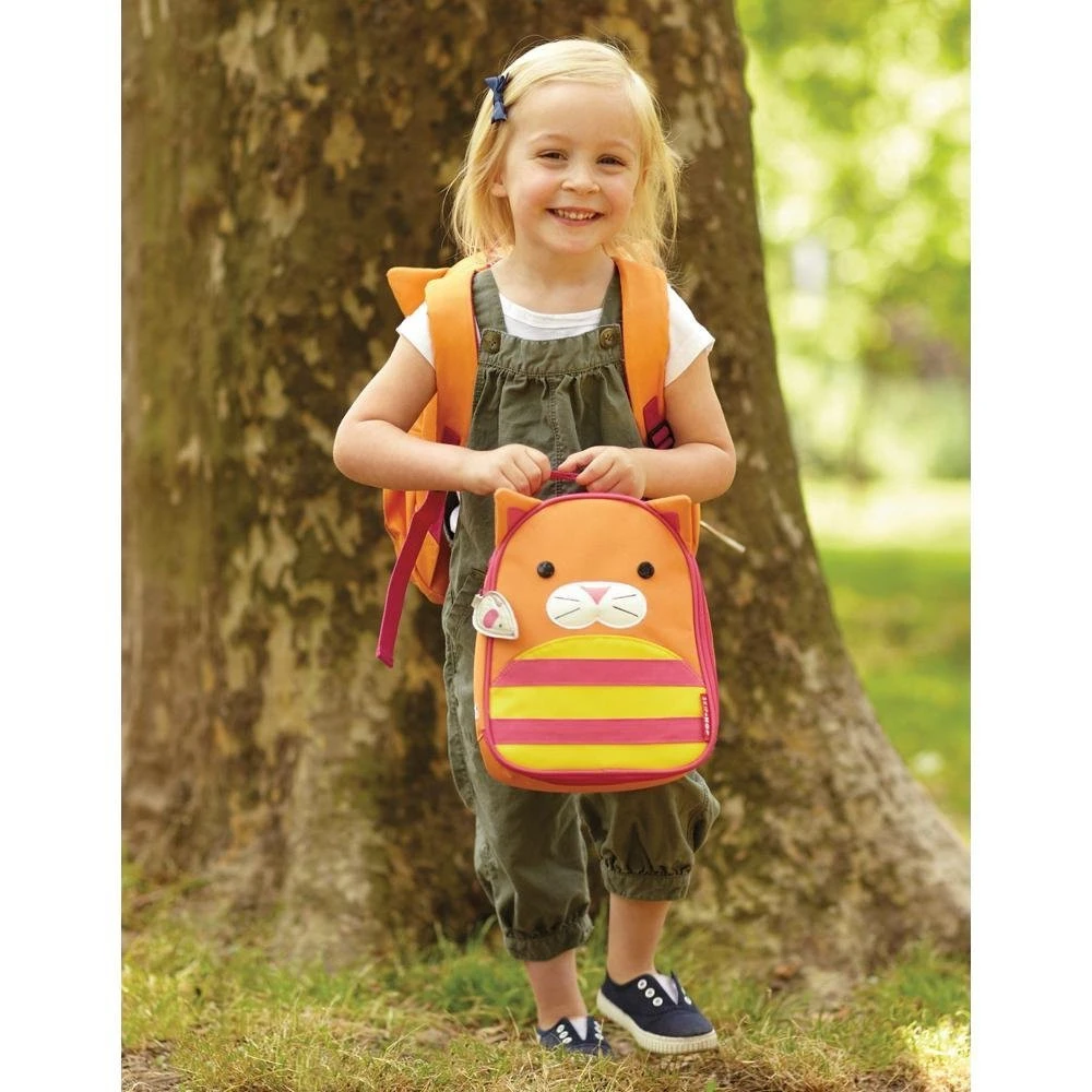Skip Hop Zoo Lunchies Insulated Lunch Bags, Cat 3 Skip Hop Zoo Lunchies Insulated Lunch Bags, Cat - Image 3