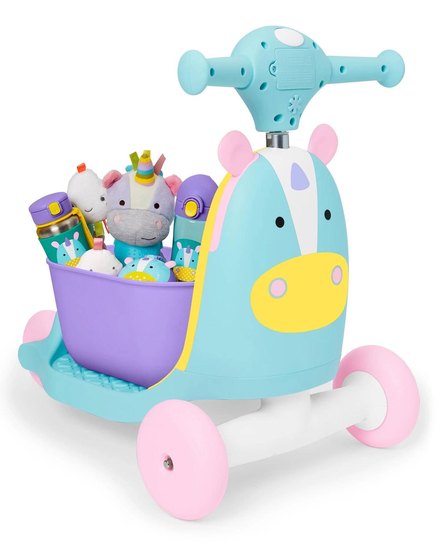 Skip Hop Zoo 3-in-1 Ride On Toy - Unicorn 4 Skip Hop Zoo 3-in-1 Ride On Toy - Unicorn - Image 4