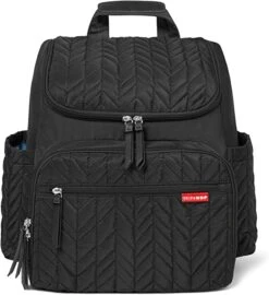 Skip Hop Forma Pack & Go Diaper Backpack - Jet Black