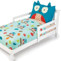Skip Hop 4 Piece Toddler Bedding Set, Owl