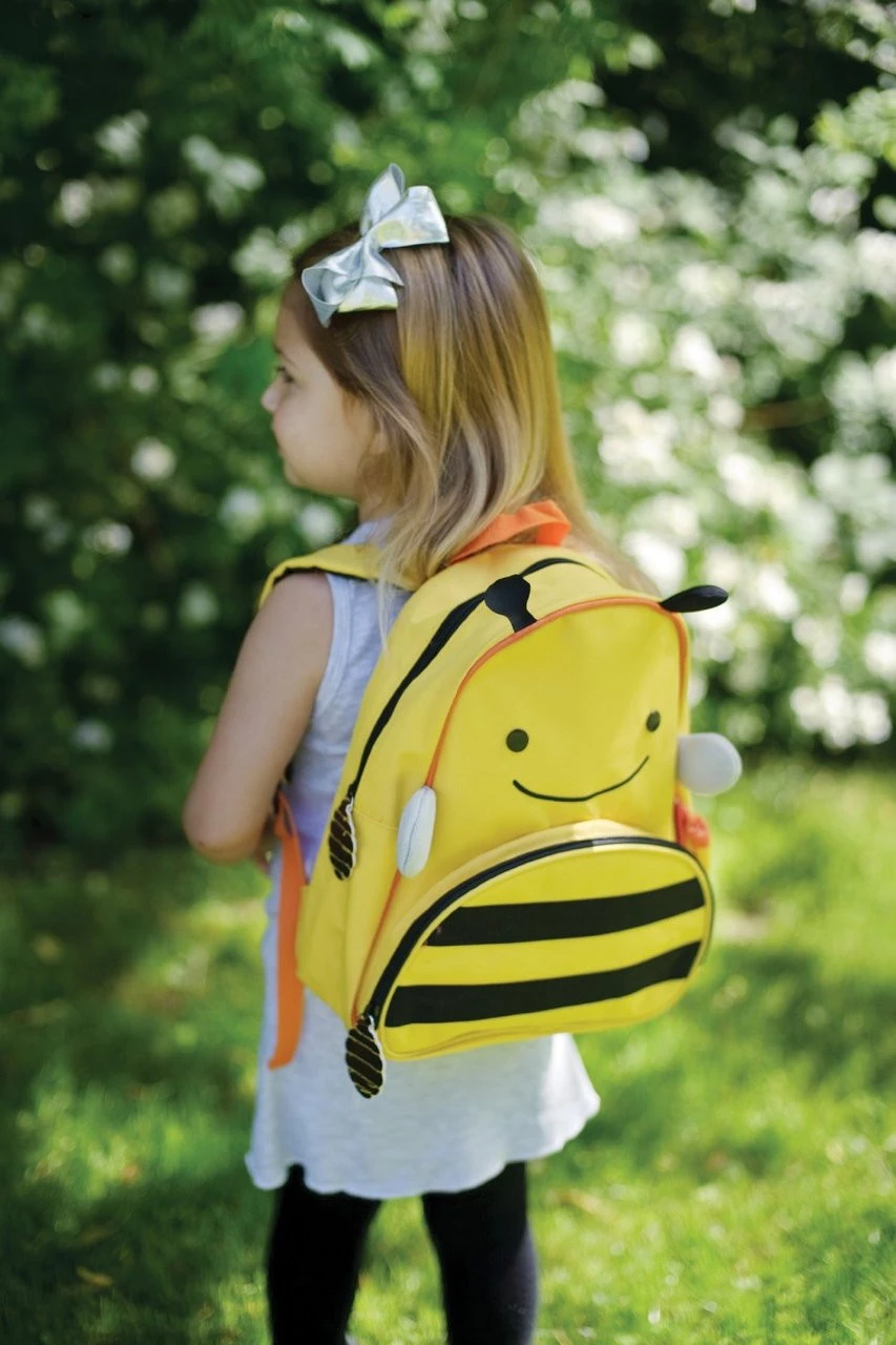 Skip Hop Zoo Pack Little Kid Backpack, Bee 3 Skip Hop Zoo Pack Little Kid Backpack, Bee - Image 3