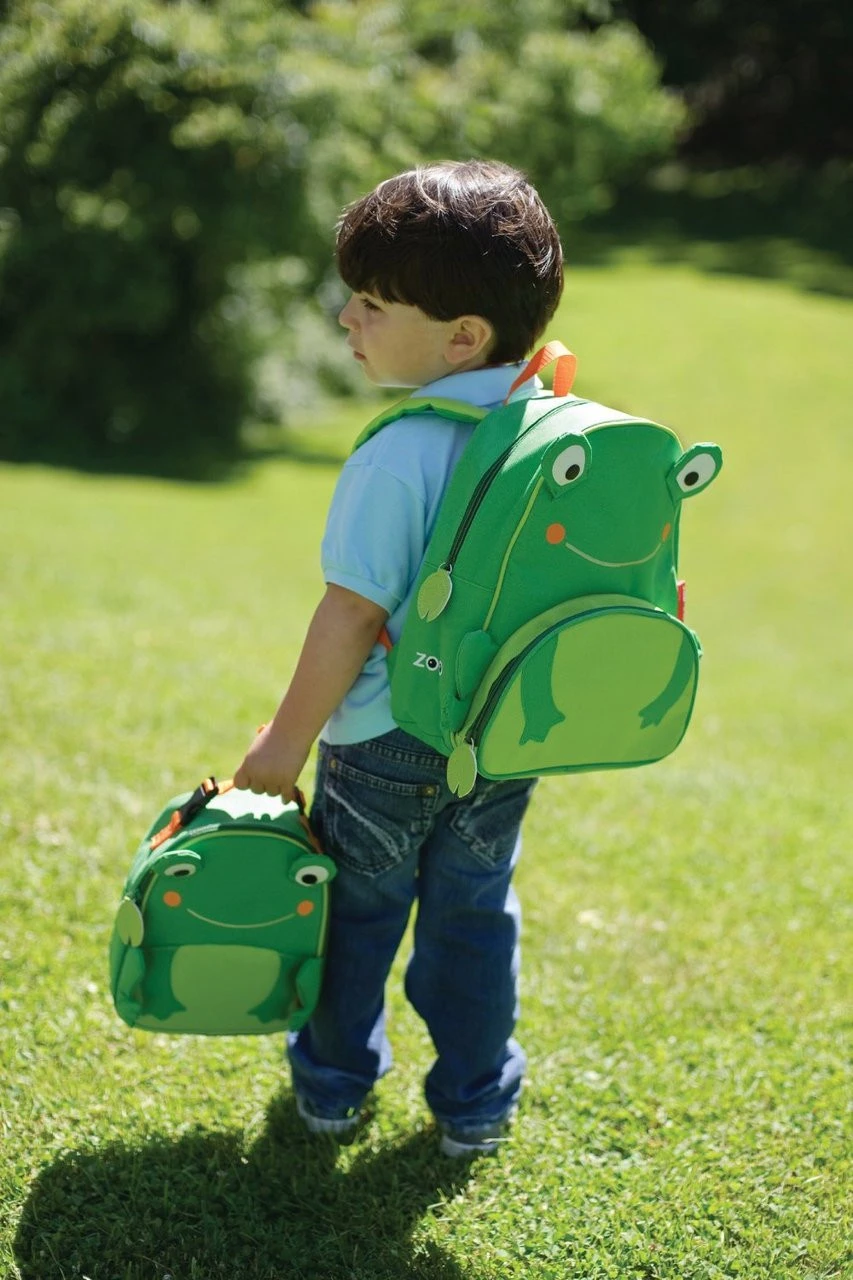 Skip Hop Zoo Packs Little Kid Backpacks, Frog 4 Skip Hop Zoo Packs Little Kid Backpacks, Frog - Image 4