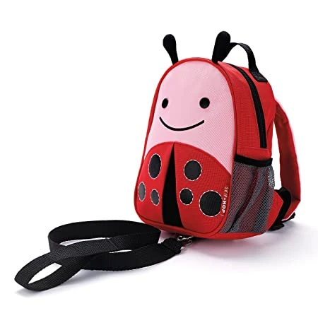 Skip Hop Mini Backpack With Safety Harness - Ladybug 1 Skip Hop Mini Backpack With Safety Harness - Ladybug