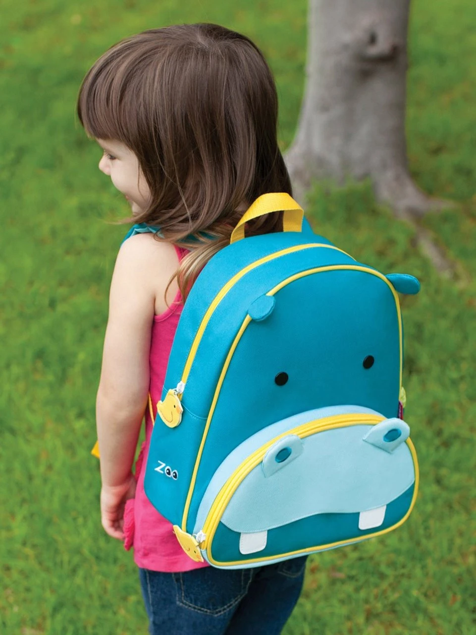Skip Hop Zoo Packs Little Kid Backpacks, Hippo 3 Skip Hop Zoo Packs Little Kid Backpacks, Hippo - Image 3