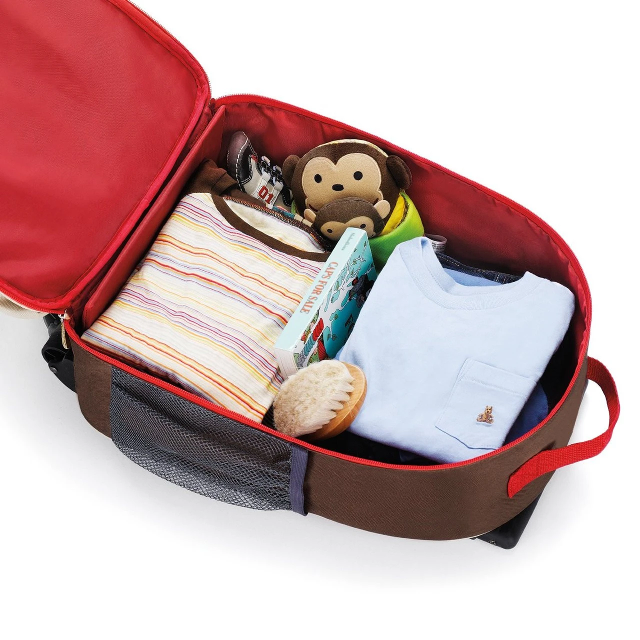 Skip Hop Zoo Little Kid Luggage, Monkey 5 Skip Hop Zoo Little Kid Luggage, Monkey - Image 5