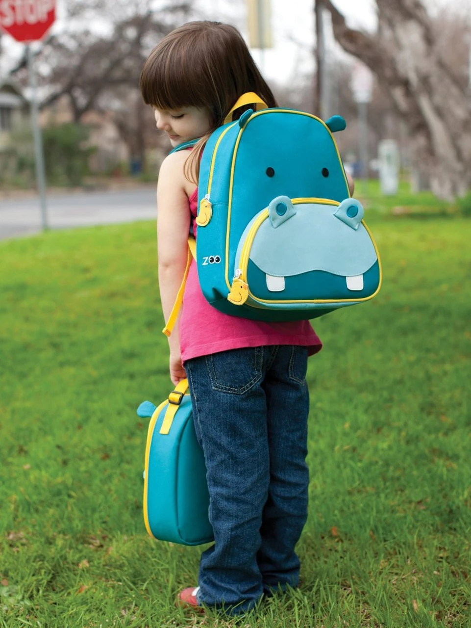 Skip Hop Zoo Packs Little Kid Backpacks, Hippo 4 Skip Hop Zoo Packs Little Kid Backpacks, Hippo - Image 4