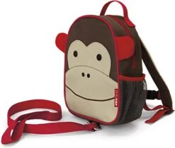 Skip Hop Mini Backpack With Safety Harness - Monkey
