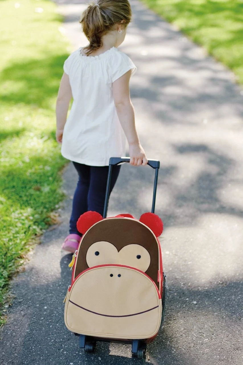Skip Hop Zoo Little Kid Luggage, Monkey 6 Skip Hop Zoo Little Kid Luggage, Monkey - Image 6