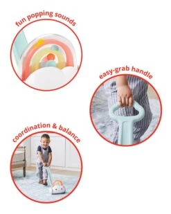 Skip Hop Silver Lining Cloud Rainbow Push Toy 10 Skip Hop Silver Lining Cloud Rainbow Push Toy -Skip Hop Store 9G882210 2