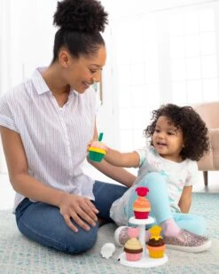 Skip Hop Zoo Sort & Stack Cupcakes 12 Skip Hop Zoo Sort & Stack Cupcakes -Skip Hop Store 9H012810 9