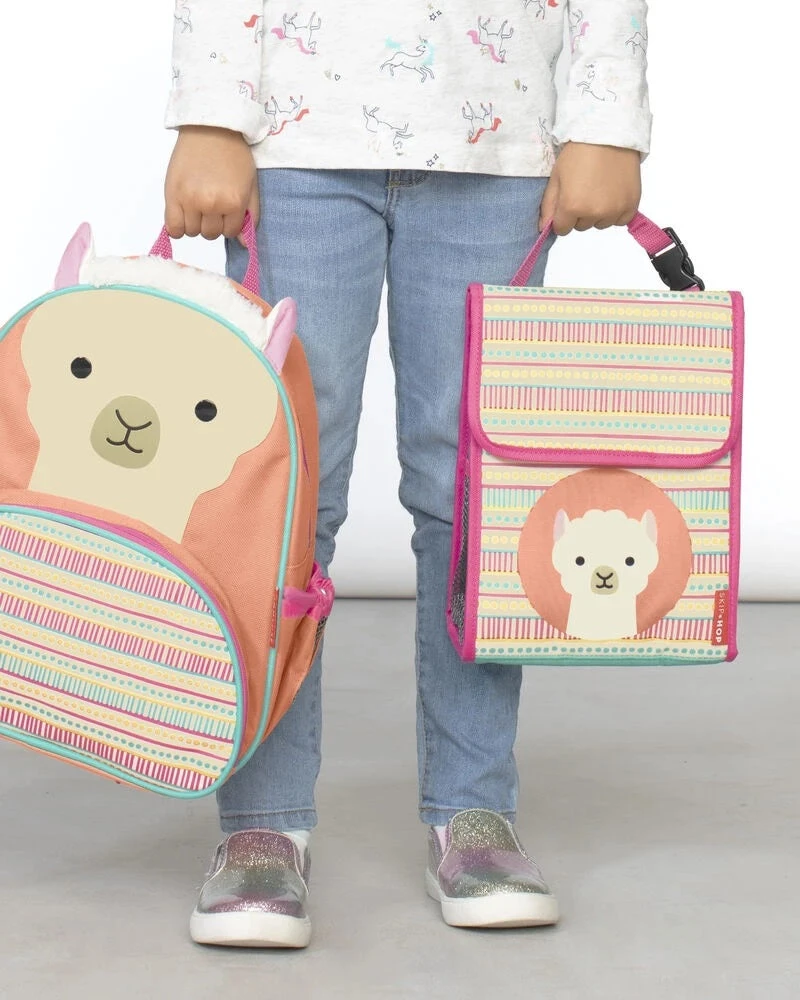 Skip Hop Zoo Insulated Kids Lunch Bag - Llama 2 Skip Hop Zoo Insulated Kids Lunch Bag - Llama - Image 2