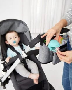 Skip Hop Grab & Go Silicone Pacifier Holder - Teal 11 Skip Hop Grab & Go Silicone Pacifier Holder - Teal -Skip Hop Store 9J600410 2