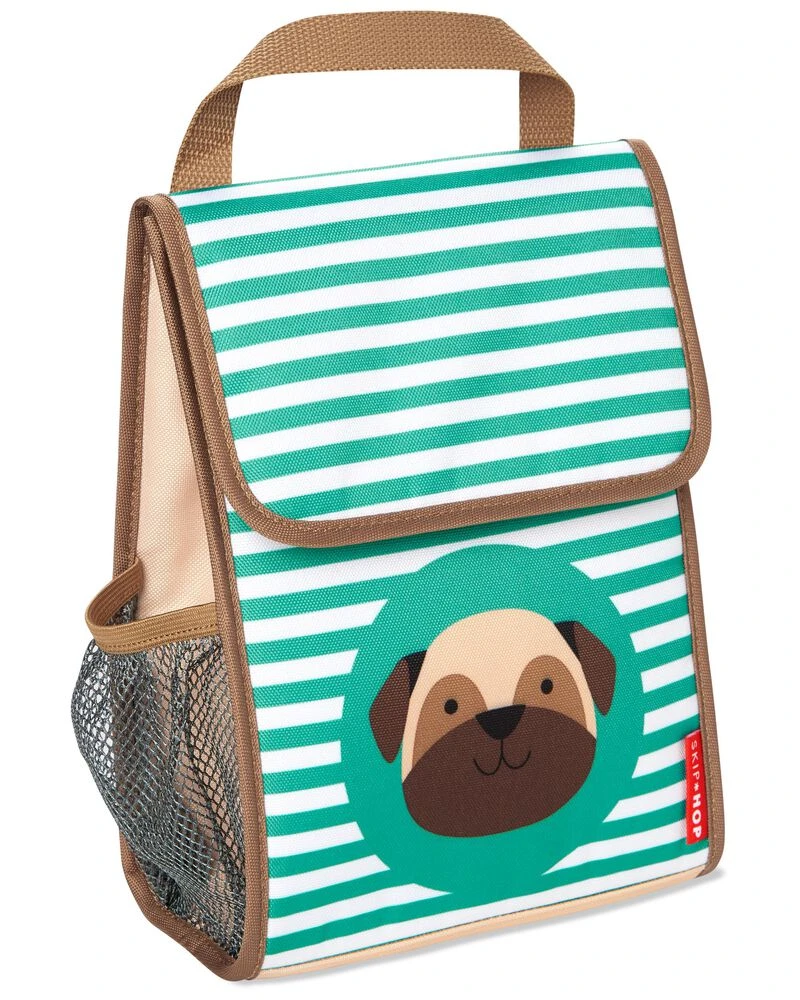 Skip Hop Zoo Insulated Kids Lunch Bag - Pug 1 Skip Hop Zoo Insulated Kids Lunch Bag - Pug